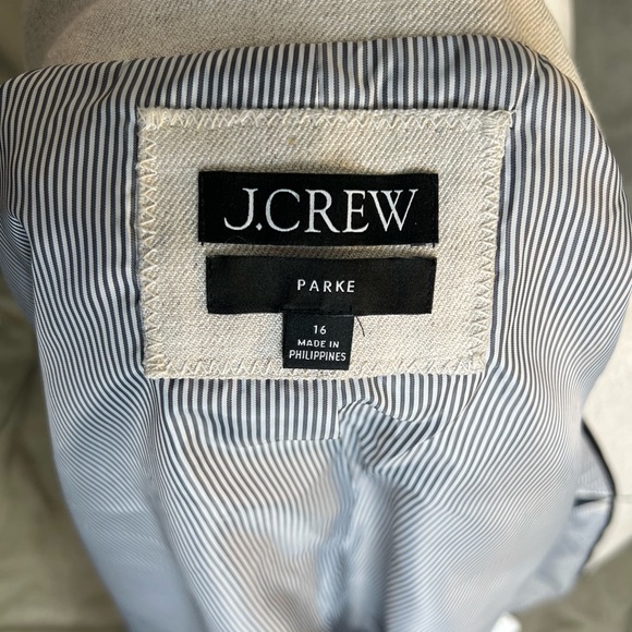 NEW / J.Crew Parke Large Lapel Blazer / B001 - Picture 3 of 9